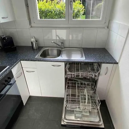 Moderne Wohnung Mit Privater Terrasse Und Rasen. Uetendorf